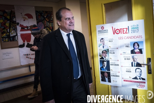 Vote pour la primaire à Solferino.