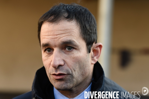 Vote de Benoît Hamon pour le 1er tour des Primaires citoyennes.