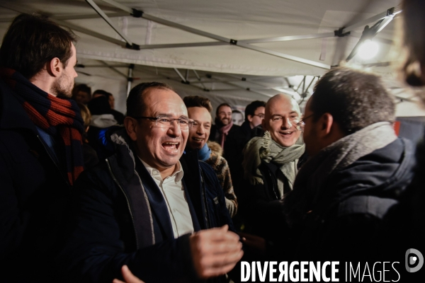 Benoît Hamon, 1er tour des Primaires citoyennes.