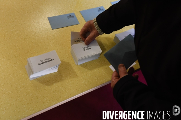 Bureau de vote des Primaires citoyennes de la gauche