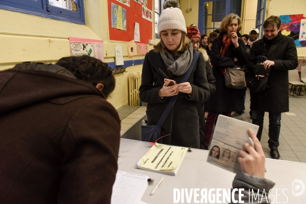 Bureau de vote des Primaires citoyennes de la gauche