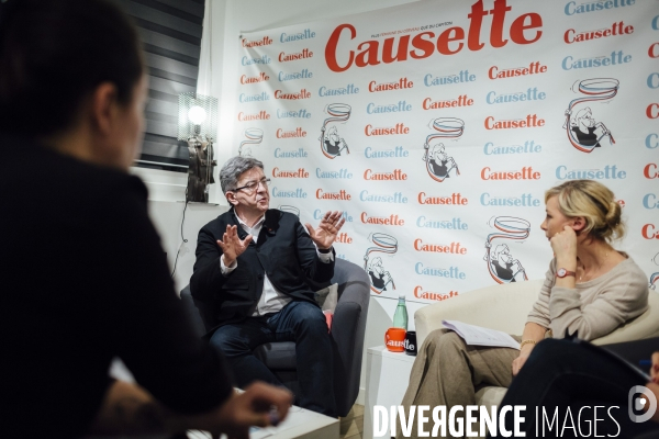 Débat du magazine Causette avec Jean-Luc Melenchon