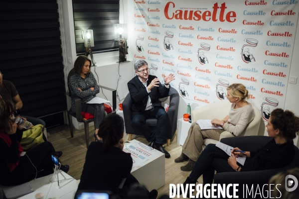 Débat du magazine Causette avec Jean-Luc Melenchon