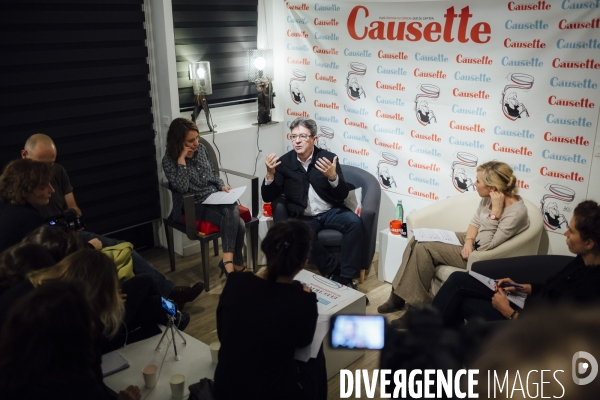 Débat du magazine Causette avec Jean-Luc Melenchon