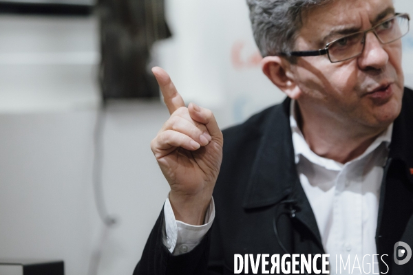 Débat du magazine Causette avec Jean-Luc Melenchon