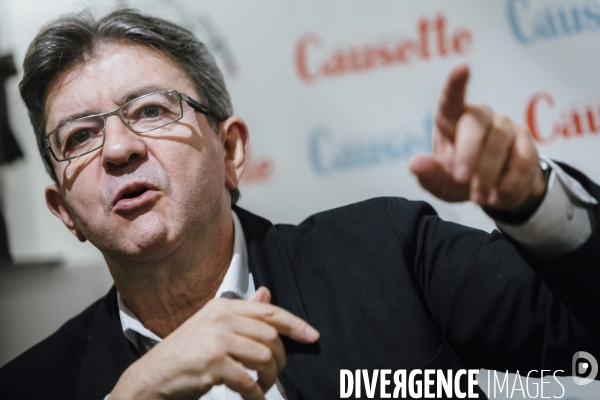 Débat du magazine Causette avec Jean-Luc Melenchon