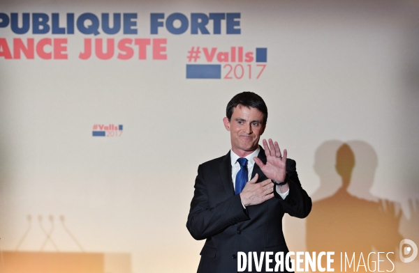 Déclaration de Manuel Valls après l  annonce de sa défaite aux primaires de gauche