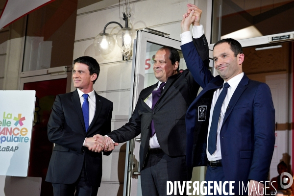 Déclaration de Manuel Valls après l  annonce de sa défaite aux primaires de gauche