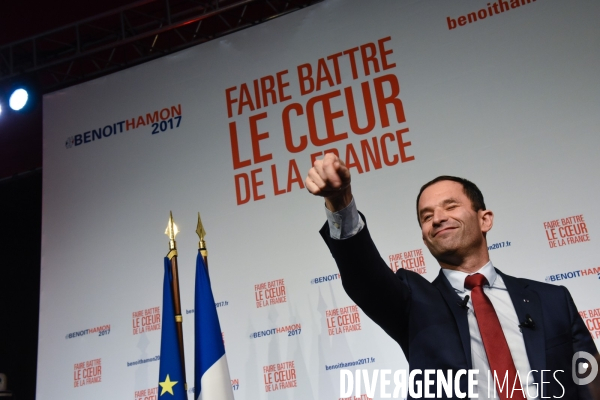 Benoît Hamon meeting de Lille