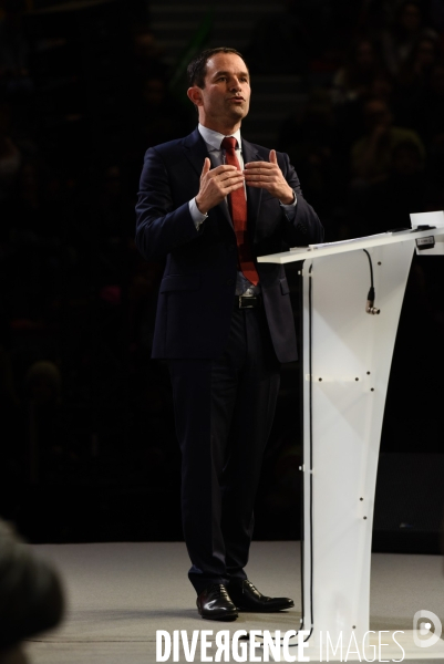 Benoît Hamon meeting de Lille