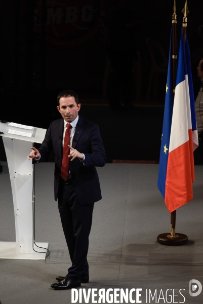 Benoît Hamon meeting de Lille