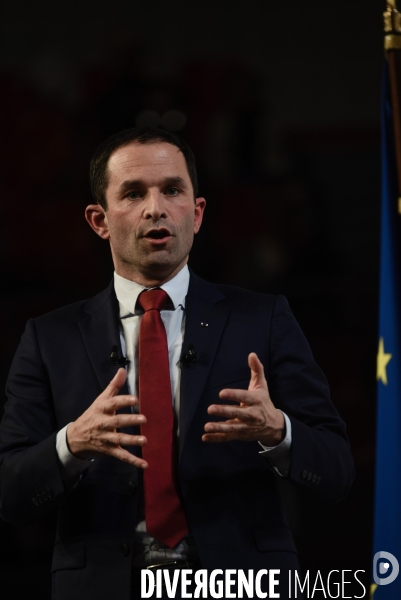 Benoît Hamon meeting de Lille