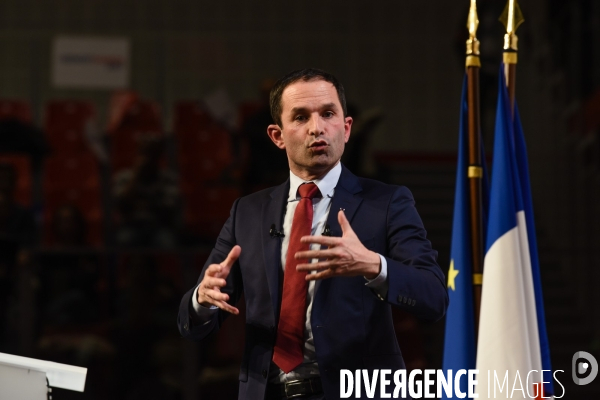 Benoît Hamon meeting de Lille