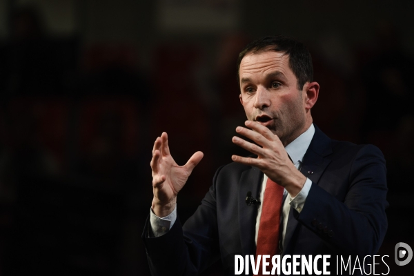 Benoît Hamon meeting de Lille