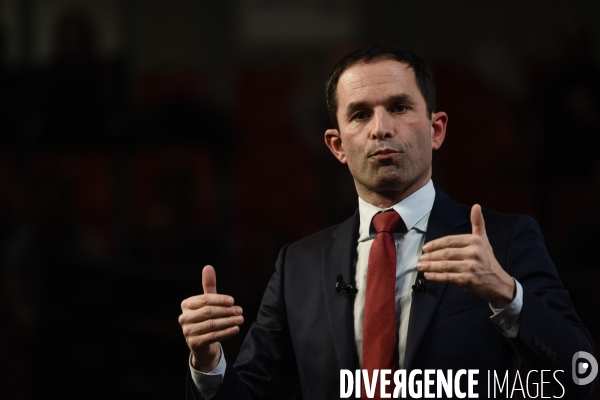 Benoît Hamon meeting de Lille