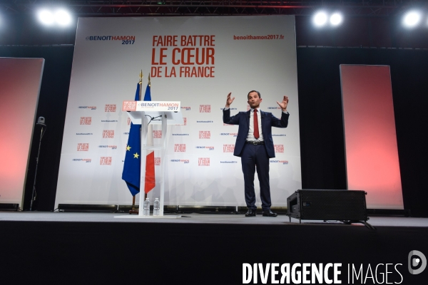 Benoît Hamon meeting de Lille