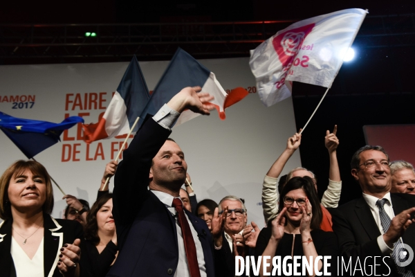 Benoît Hamon meeting de Lille