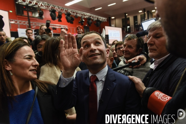 Benoît Hamon meeting de Lille