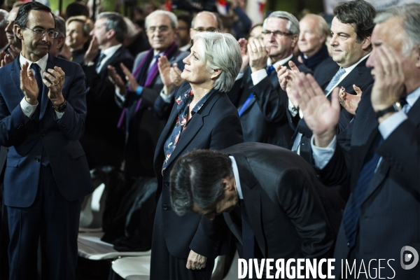 Meeting de François Fillon à la Villette.