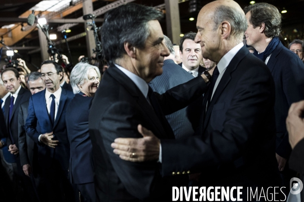 Meeting de François Fillon à la Villette.