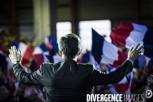 Meeting de François Fillon à la Villette.