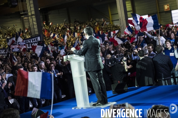 Meeting de François Fillon à la Villette.