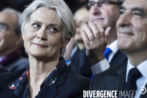 Meeting de François Fillon à la Villette.