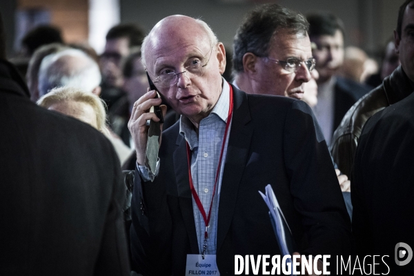 Meeting de François Fillon à la Villette.