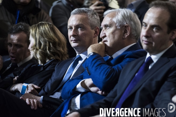 Meeting de François Fillon à la Villette.