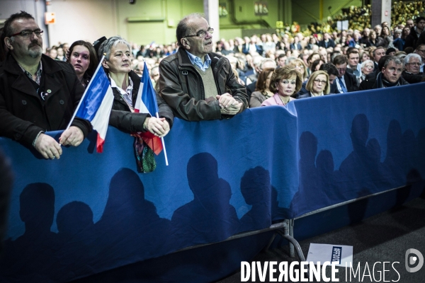 Meeting de François Fillon à la Villette.