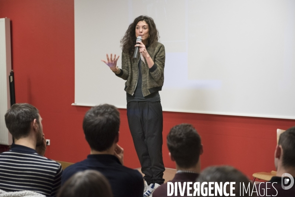Axelle Tessandier, déléguée nationale En  Marche