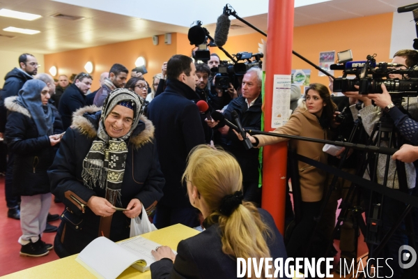 Vote de Benoît Hamon pour le 2nd tour des Primaires citoyennes