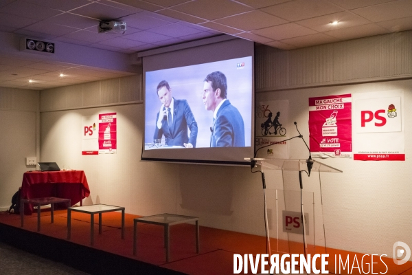 Débat Hamon-Valls vu de Lille