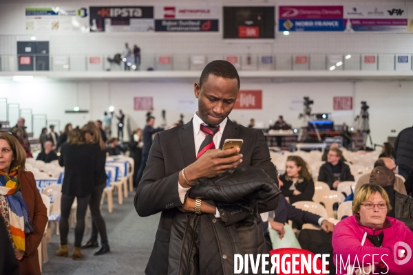 Benoit HAMON en meeting à Lille