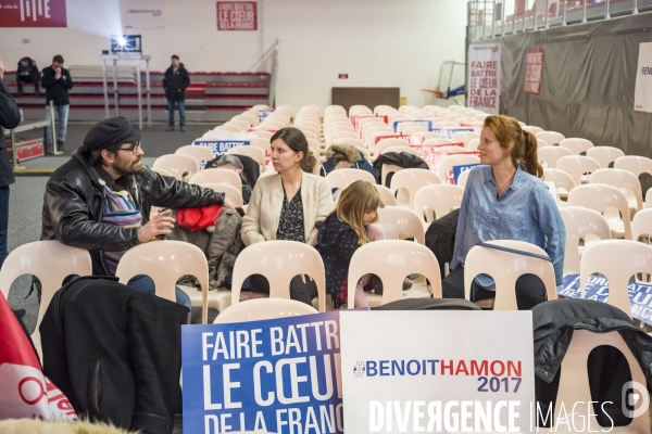 Benoit HAMON en meeting à Lille