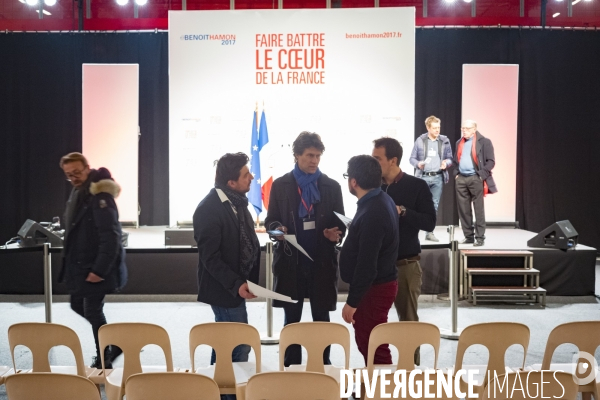 Benoit HAMON en meeting à Lille