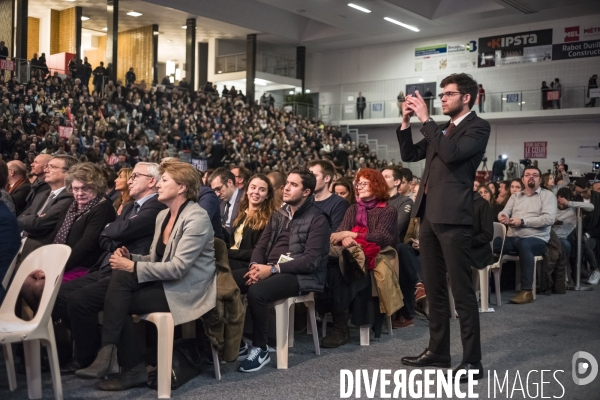 Benoit HAMON en meeting à Lille