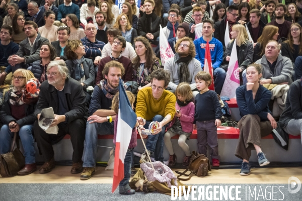 Benoit HAMON en meeting à Lille