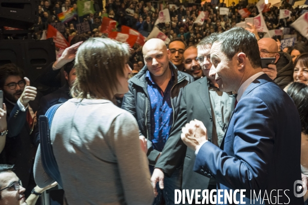 Benoit HAMON en meeting à Lille