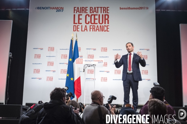 Benoit HAMON en meeting à Lille