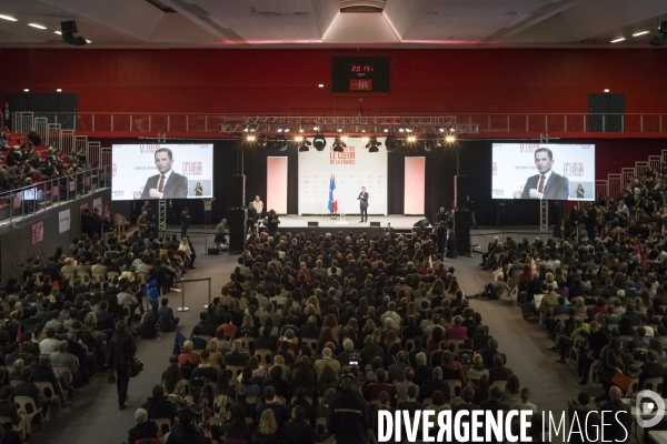 Benoit HAMON en meeting à Lille