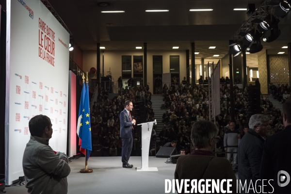 Benoit HAMON en meeting à Lille