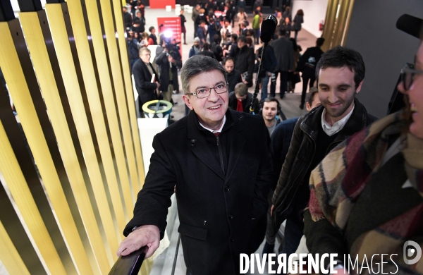 Jean Luc Melenchon invité par la Fondation Abbé Pierre