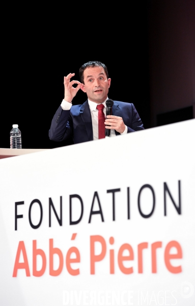 Benoît Hamon invité par la Fondation Abbé Pierre