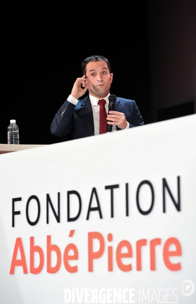 Benoît Hamon invité par la Fondation Abbé Pierre