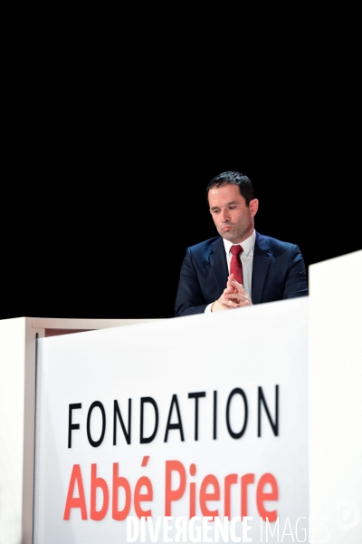 Benoît Hamon invité par la Fondation Abbé Pierre