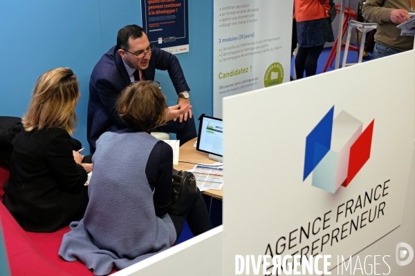 Salon des entrepreneurs.Agence France entrepreneur