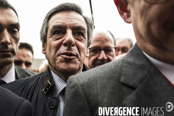 Francois Fillon au salon des entrepreneurs