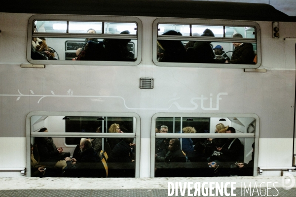 Transports en commun, Ile-de-France - Illustration