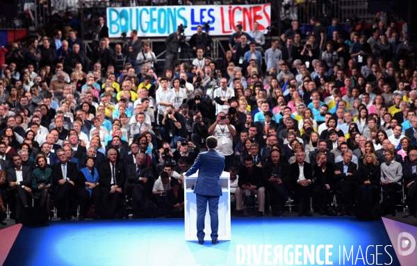 Meeting d Emmanuel Macron